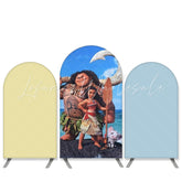 Lofaris Cartoon Film Character Theme Birthday Party Arch Backdrop Kit