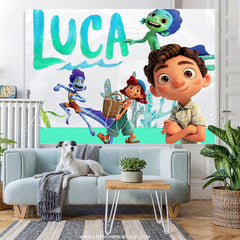 Lofaris Cartoon Magic Character Backdrop For Happy Birthday