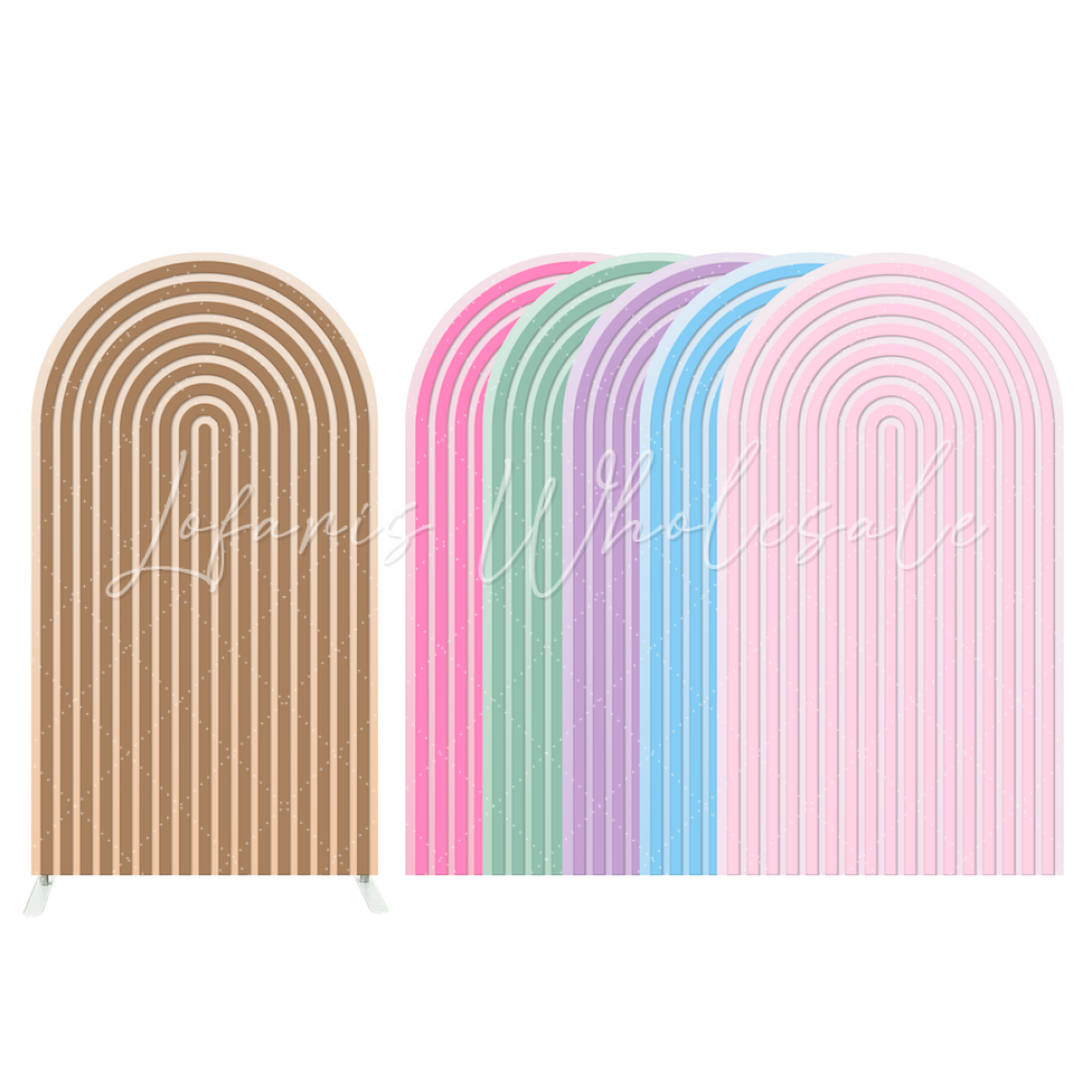 Chiara Ripple Birthday Baby Shower Party Arch Backdrop Wall Cloth Cover
