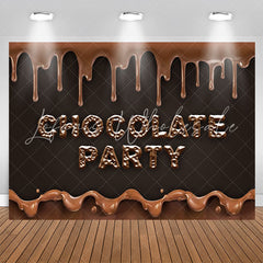 Lofaris Chocolate Party Candyland Sweet Birthday Backdrop
