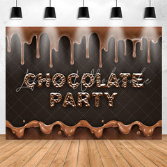 Lofaris Chocolate Party Candyland Sweet Birthday Backdrop