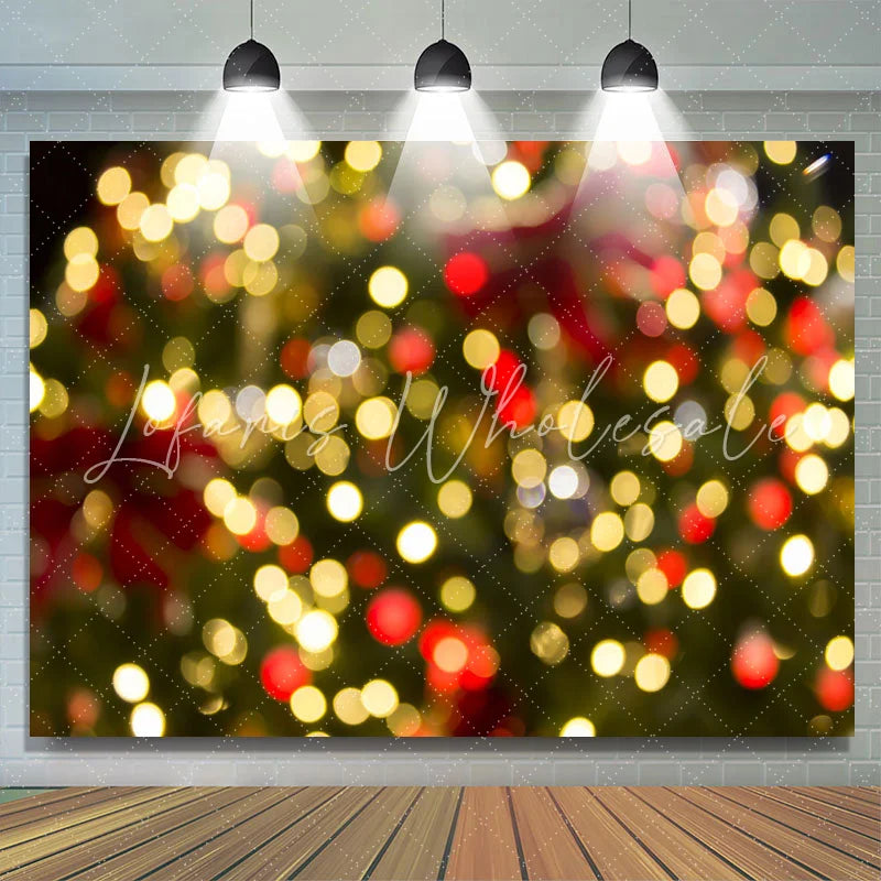 Lofaris Christmas Light Dots Bokeh Backdrops for Studio