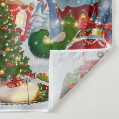 Lofaris Christmas Tree Snowflake Light Photoshoot Backdrop for Party