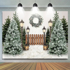 Lofaris Christmas Tree Winter Holiday Backdrop for Photo