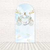 Cinderella Carriage Fairytale Ride Arch Backdrop For Magical Evening