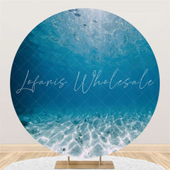 Lofaris Circle Deep Sea Scenery Party Backdrop For Decoration
