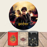 Lofaris Circle Magic Film Character Happy Birthday Backdrop Kit