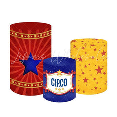 Circus Big Top Fun Party Themed Cover Cylinders Kit