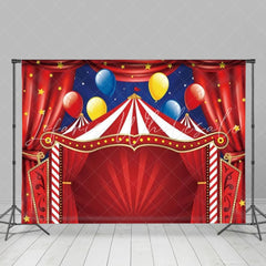 Circus Carnival Lights Stars Tent Theme Party Photo Backdrop
