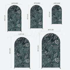 Classic Back to School Arch Backdrop for Event Display