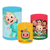 Cocomelon Kids Fun Themed Cover Cylinders Kit