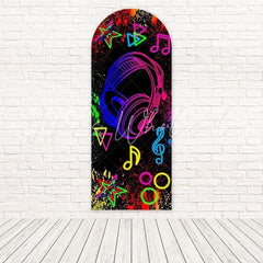Color Musical Neon Lights Concert Dance Event Arch Backdrop