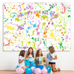 Lofaris Colored The 90s Are Or That Graffiti Backdrop For Party