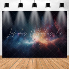 Lofaris Colorful Mystery Glitter Universe Birthday Backdrop