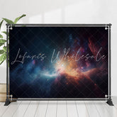 Lofaris Colorful Mystery Glitter Universe Birthday Backdrop