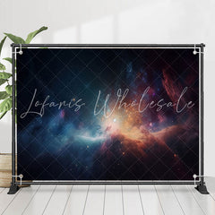 Lofaris Colorful Mystery Glitter Universe Birthday Backdrop