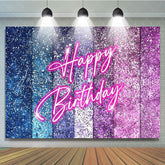 Colorful Shimmer Wall Glitter Disco Backdrop For Girls Women