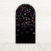 Colorful Stars Arch Backdrop for Bright and Fun Event Decor