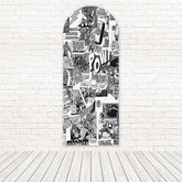 Comics Marvel Action Powered Bold Look Arch Backdrop For Fan Showcase
