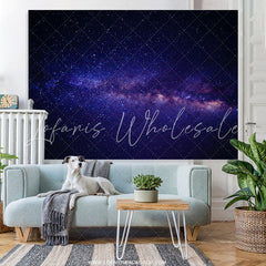Lofaris Cosmic Galaxy Theme Dark Pretty Happy Birthday Backdrop