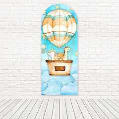 Cute Animals Balloon Fun Fly Smile Arch Backdrop For Cheerful Party