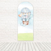 Cute Elephant Balloon Arch Backdrop For Adorable Kids Events