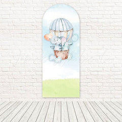 Cute Elephant Balloon Arch Backdrop For Adorable Kids Events
