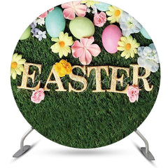 Lofaris Cute Flower Eggs Happy Easter Backdrop For Girls