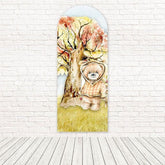 Cute Teddy Bear Theme Arch Backdrop for Fun and Playful Kids Events