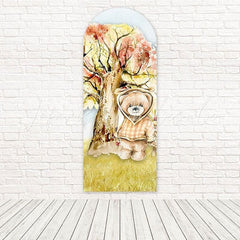 Cute Teddy Bear Theme Arch Backdrop for Fun and Playful Kids Events
