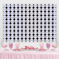 Lofaris Dazzling Cd Backdrop for Dance Party Birthday