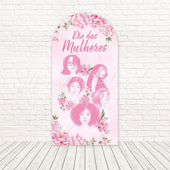 Dia Das Mulheres Womens Day Cultural Pride Arch Backdrop For Womens Event