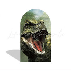 Dinosaur Theme Birthday Baby Shower Party Arch Backdrop Wall Cloth Cover