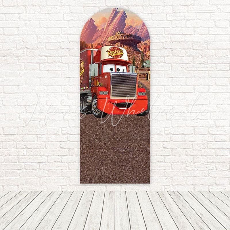 Disney Cars Adventure Arch Backdrop For Fun Kids Party Decor