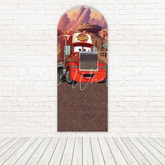 Disney Cars Adventure Arch Backdrop For Fun Kids Party Decor