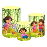 Dora the Explorer Journey Fun Themed Cover Cylinders Kit