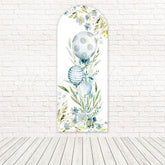 Easter Egg Floral Bright Spring Bloom Arch Backdrop For Holiday Fun