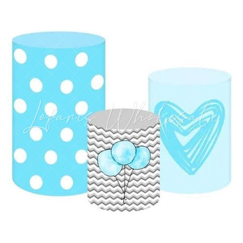 Elephant Baby Shower Fun Themed Cover Cylinders Kit