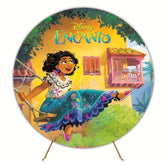 Encanto Mirabel Magic Round Backdrop For Fairytale Celebrations