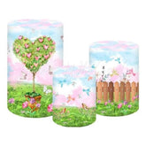 Enchanted Garden Party Fun Themed Cover Cylinders Kit