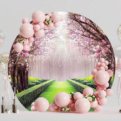 Enchanted Path Round Backdrop for Magical Moments