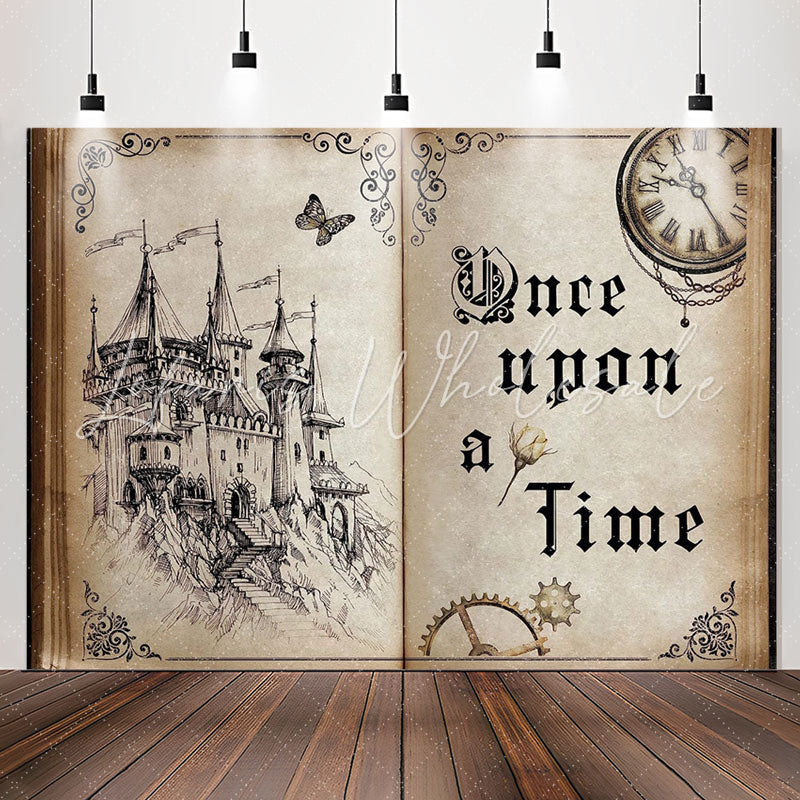 Lofaris Fairy Tale Book Romantic Story Birthday Backdrop