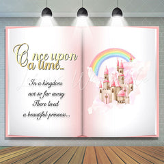 Lofaris Fairy Wonderland Once Upon A Time Birthday Backdrop