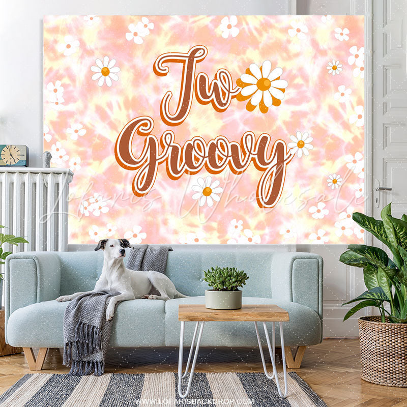 Lofaris Fallen Flowers Bokeh Happy 2Nd Birthday Backdrop