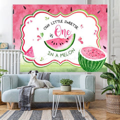 Lofaris First Birthday Photoshoot backdrops Summer Sweet Pink