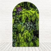 Foliage Forest Greenery Mood Arch Backdrop For Nature Party Vibe
