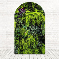 Foliage Forest Greenery Mood Arch Backdrop For Nature Party Vibe