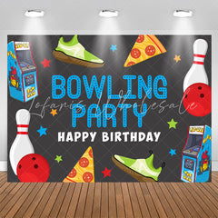 Lofaris Game Machine Sports Bowling Birthday Party Backdrop