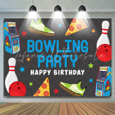 Lofaris Game Machine Sports Bowling Birthday Party Backdrop