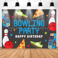 Lofaris Game Machine Sports Bowling Birthday Party Backdrop